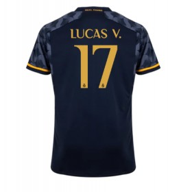 Real Madrid Lucas Vazquez #17 Borta Kläder 2023-24 Kortärmad